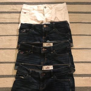 🔺SOLD!🔺HUGE BUNDLE Of Hollister Jean Shorts